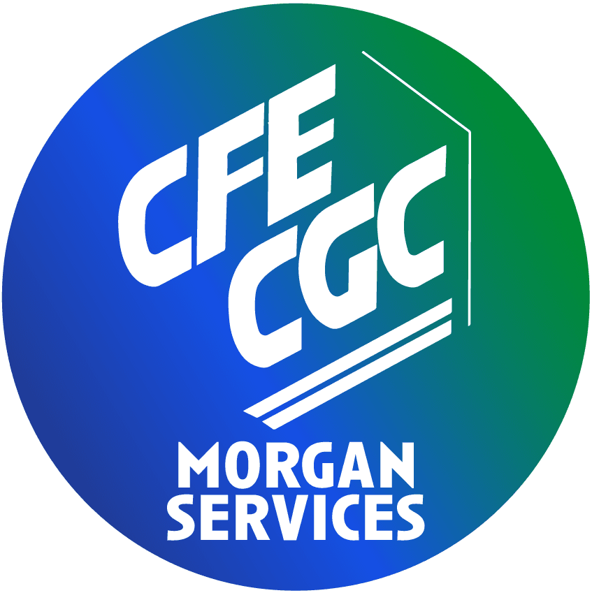 Logo CFE-CGC MORGAN SERVICES